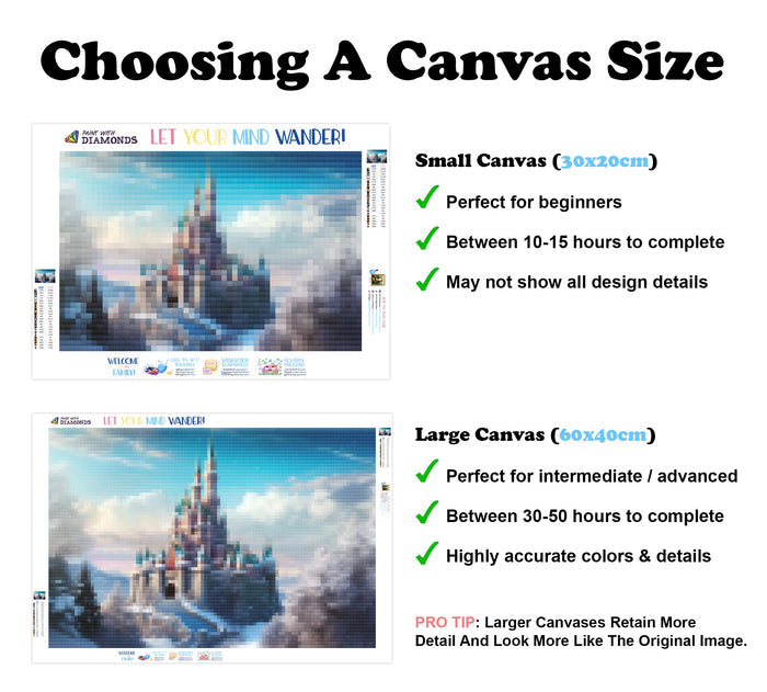 Magical Winter Castle