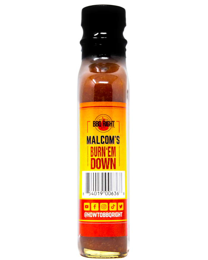 Malcom's Burn 'Em Down Hot Sauce