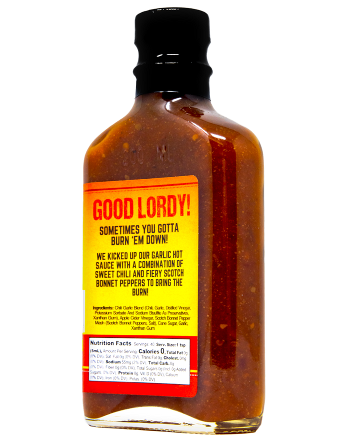 Malcom's Burn 'Em Down Hot Sauce