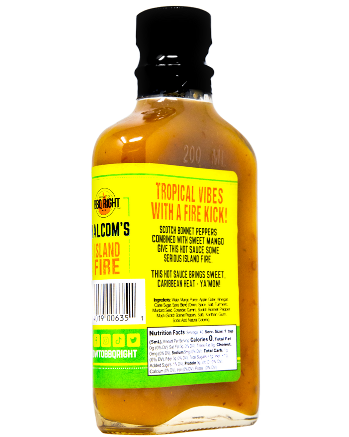 Malcom's Island Fire Hot Sauce