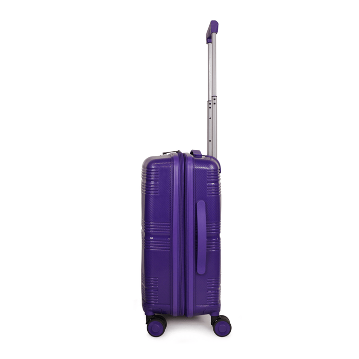 Maleta de cabina con usb CHIC F la Maleta de Chile púrpura