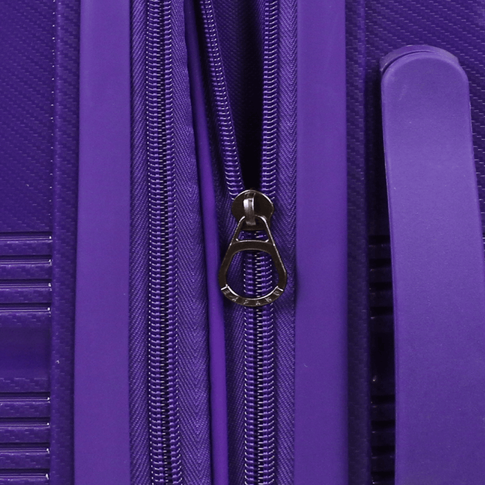 Maleta de cabina con usb CHIC F la Maleta de Chile púrpura