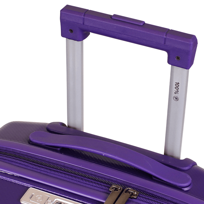 Maleta de cabina con usb CHIC F la Maleta de Chile púrpura