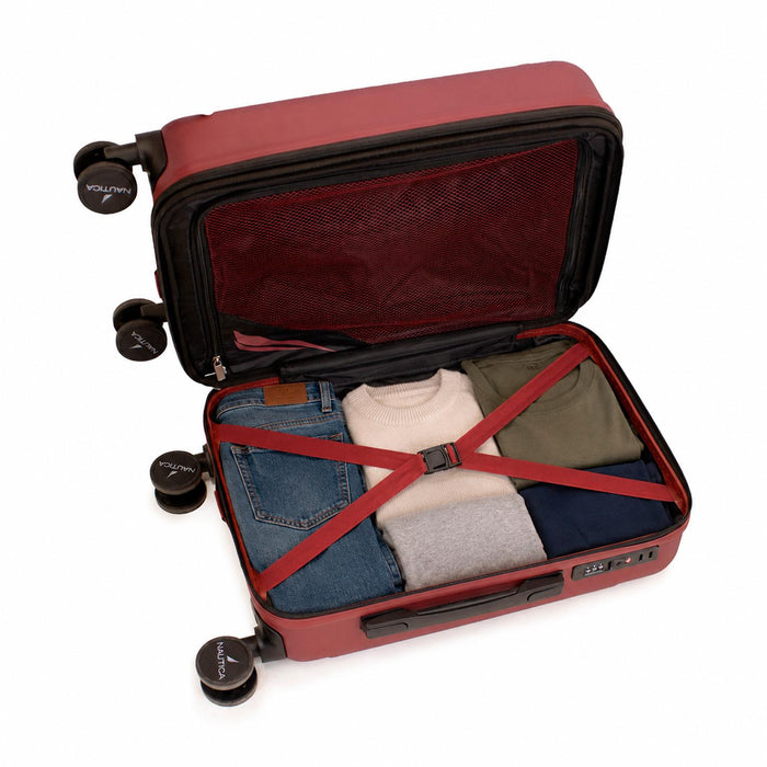 Maleta de cabina Crown burdeo