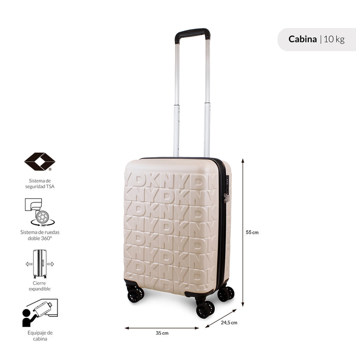 Maleta de cabina Meghan beige