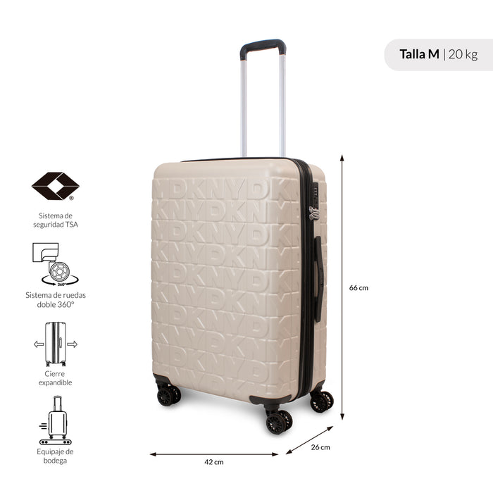 Maleta Mediana Meghan beige