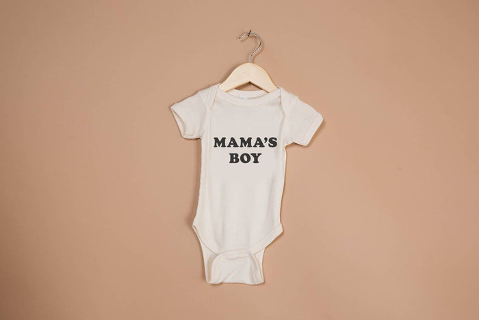 Mama's Boy Onesie by The Bee & The Fox