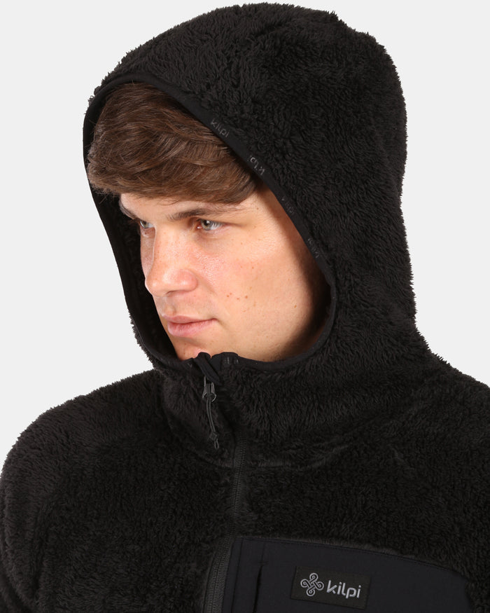 Herren-Kapuzenpullover aus haarigem Fleece Kilpi NORKA-M