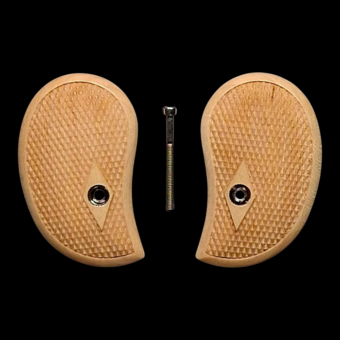 Maple Checkered Standard Bond Arms Derringer Grips