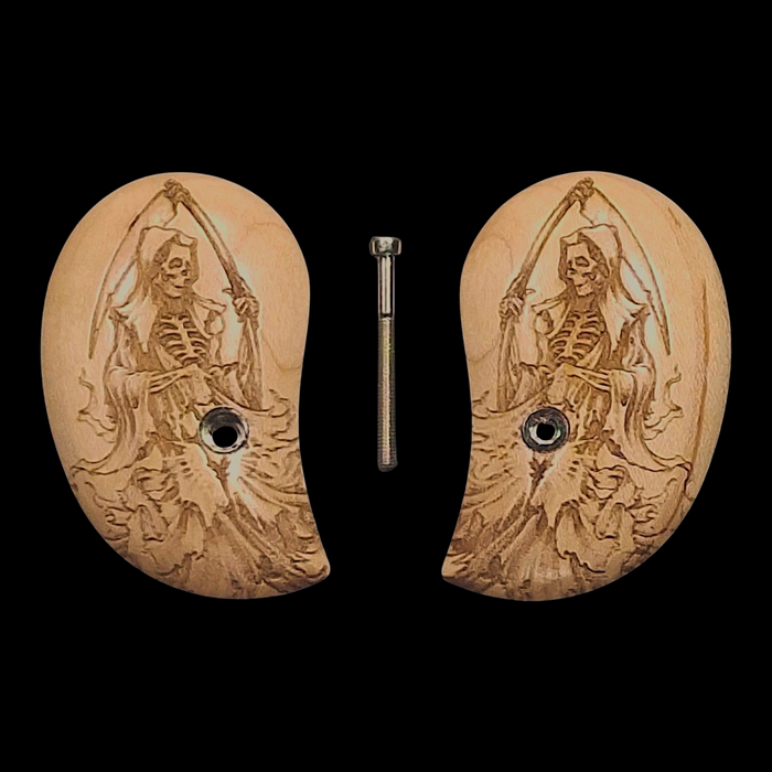 Maple Grim Reaper Standard Bond Arms Derringer Grips