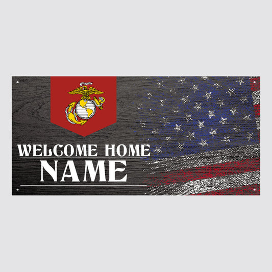 Marines Welcome Home Custom Sign *