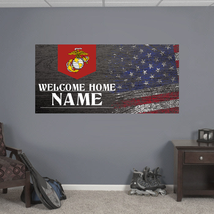 Marines Welcome Home Custom Sign *