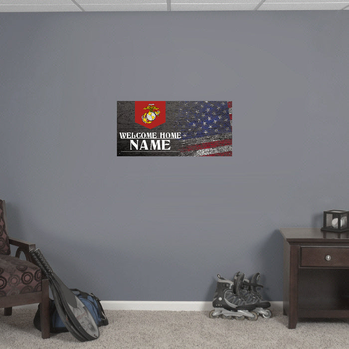 Marines Welcome Home Custom Sign *