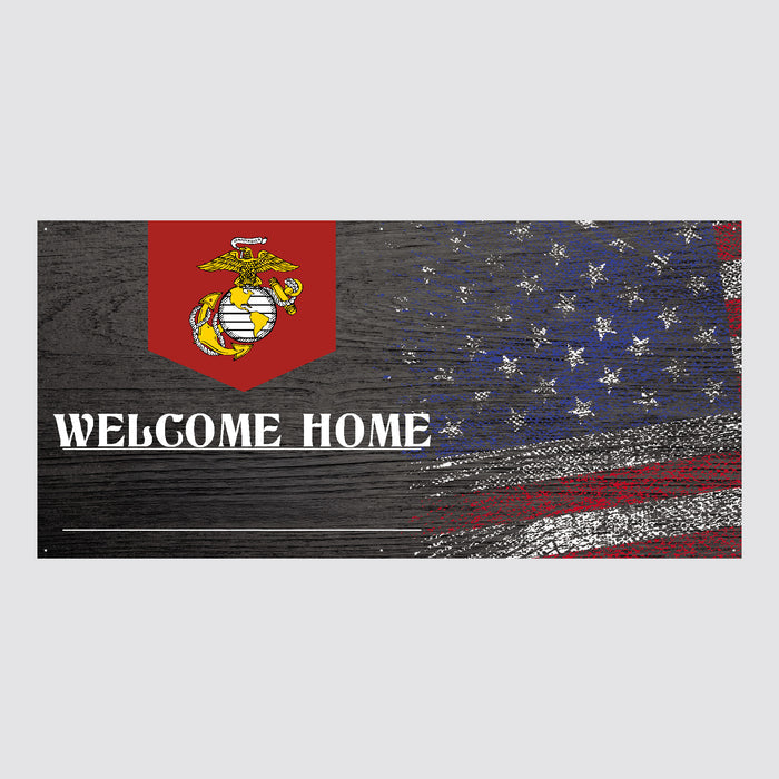 Marines Welcome Home Custom Sign *