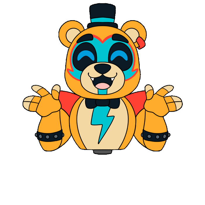 MatPat X FNAF Covered Pin