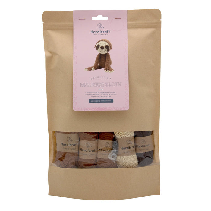 Maurice the Sloth Crochet Kit, Hardicraft