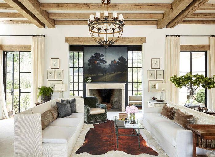Medium Brindle Cowhide Rug #B2649