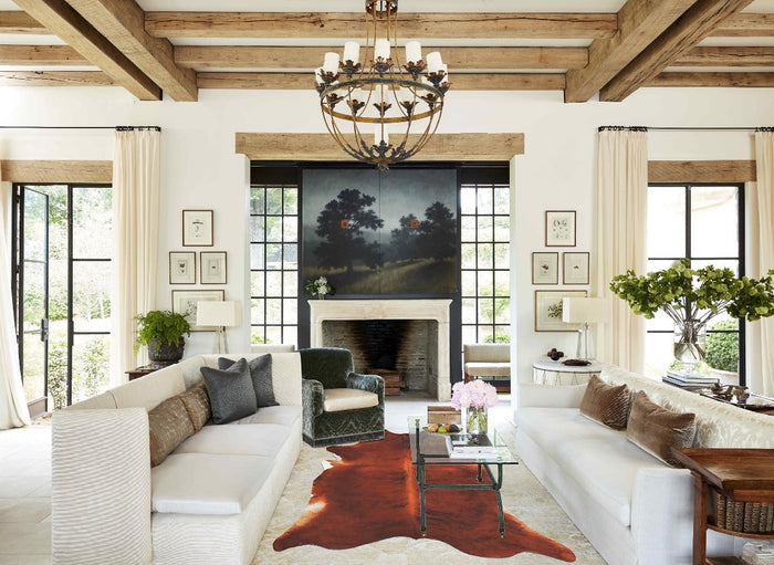 Medium Brindle Cowhide Rug #B2660