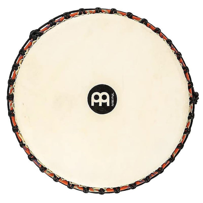 Meinl PADJ1-XL-G 14" Travel Series Pharaoh's Script Rope Tuned Djembe w/ Goat Head