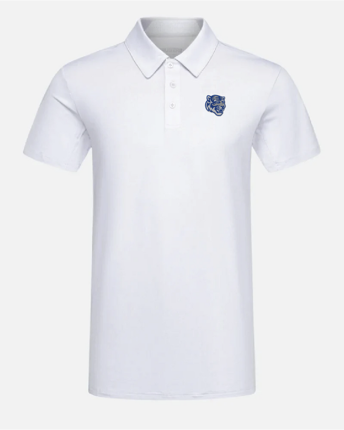 Memphis Crest 2.0 Polo Light Grey