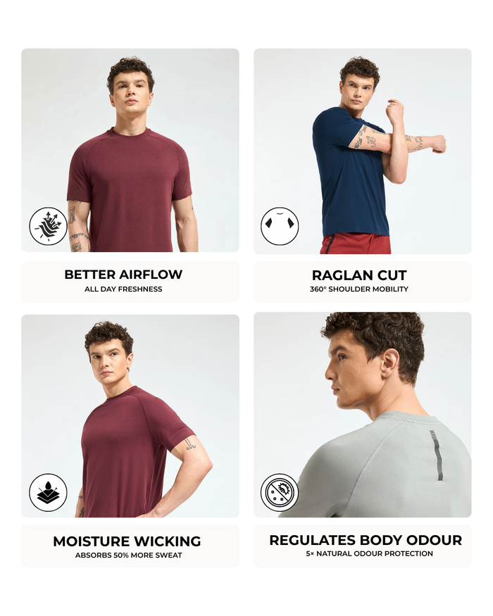 Men's Bamboo Active Performance T-Shirt