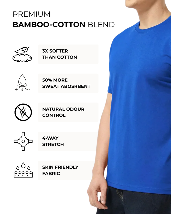 Men's Bamboo Cloud Crew Neck T-Shirt