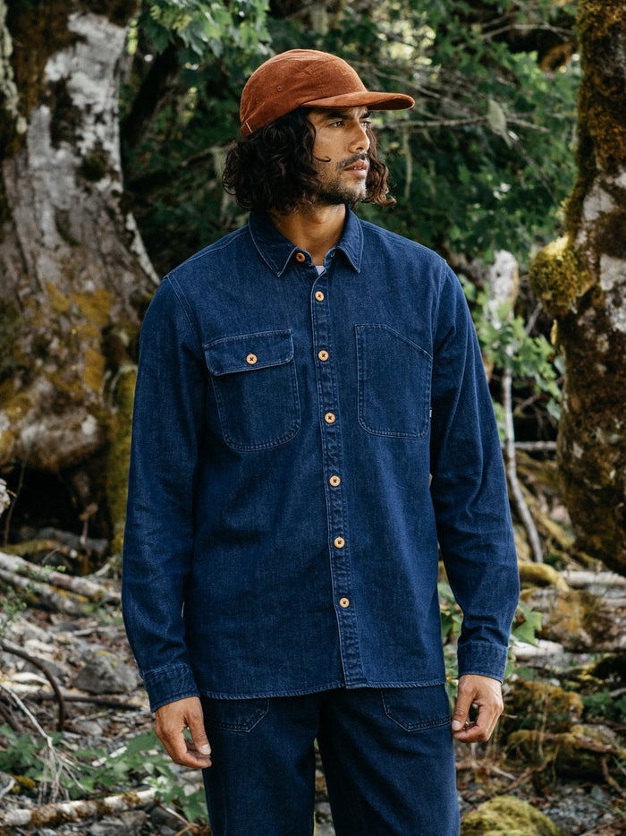 Men's Eddystone Shirt - Mid Wash