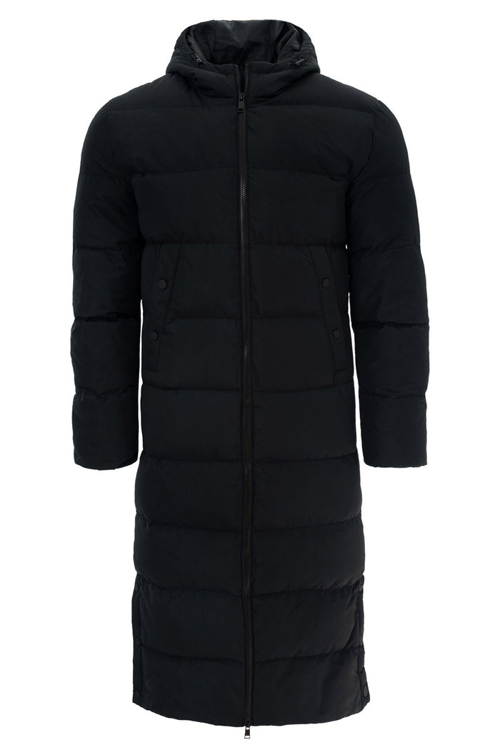 Men's Full Length Longline Puffer Jacket