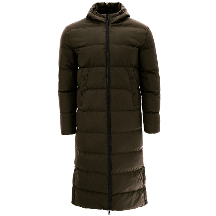 Men's Full Length Longline Puffer Jacket