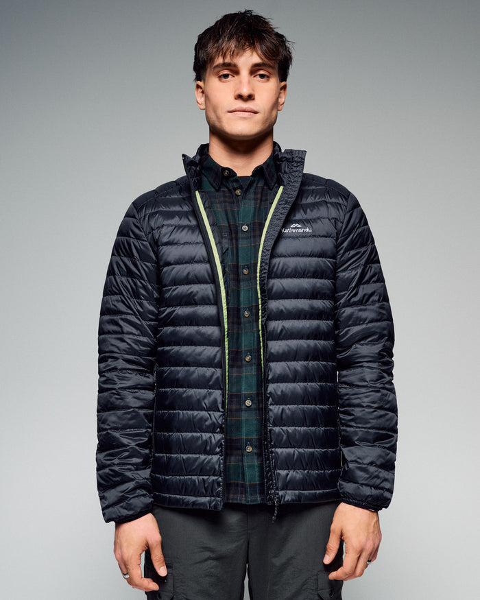 Men's Heli 600 Fill Lightweight Down Jacket - Black