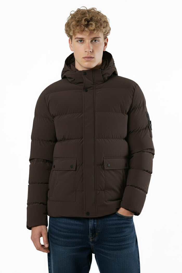 Men's Hooded Puffer Jacket