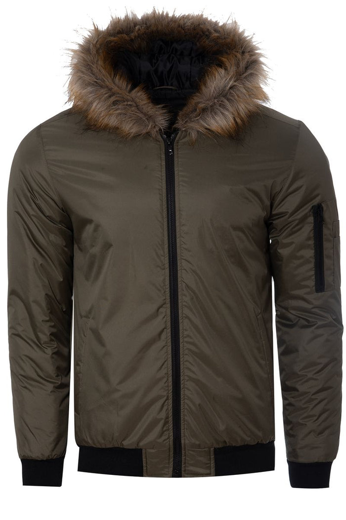 Men's MA1 Fur Hood Jacket