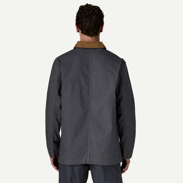 Men's Point Reyes Canvas Jacket- Smolder Blue