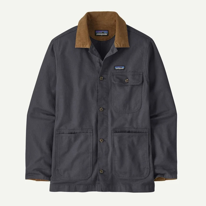 Men's Point Reyes Canvas Jacket- Smolder Blue