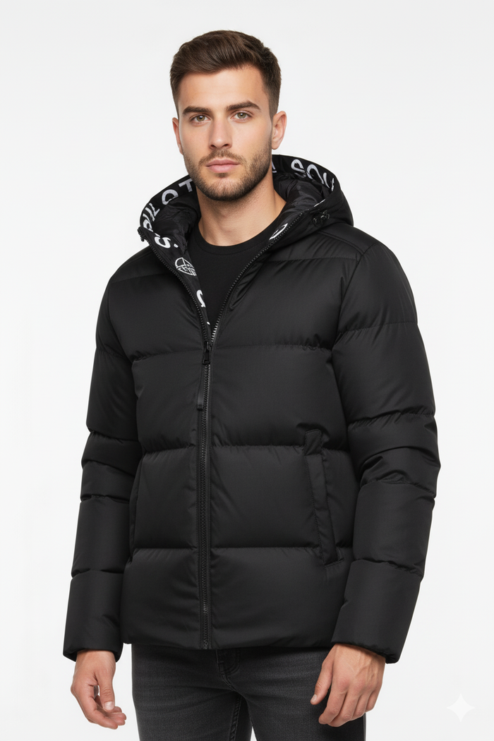 Men's Quilted Puffer Jacket