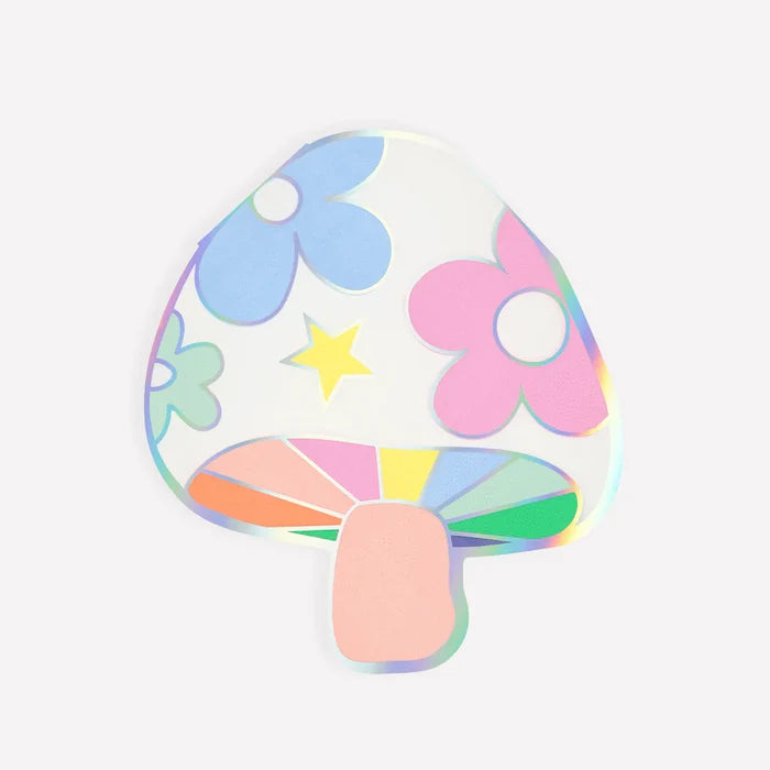 Meri Meri Groovy Mushroom Napkins