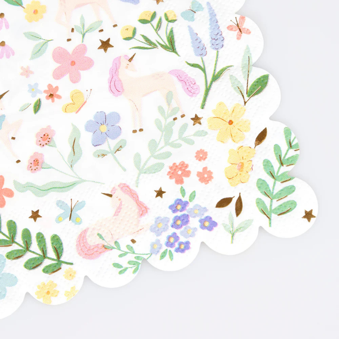 Meri Meri Meadow Unicorn Napkins