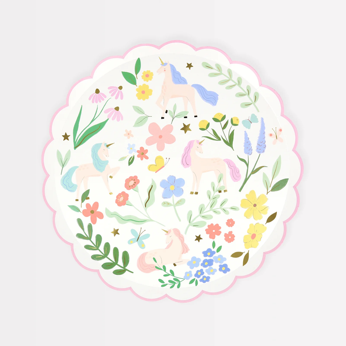 Meri Meri Unicorn Side Plates