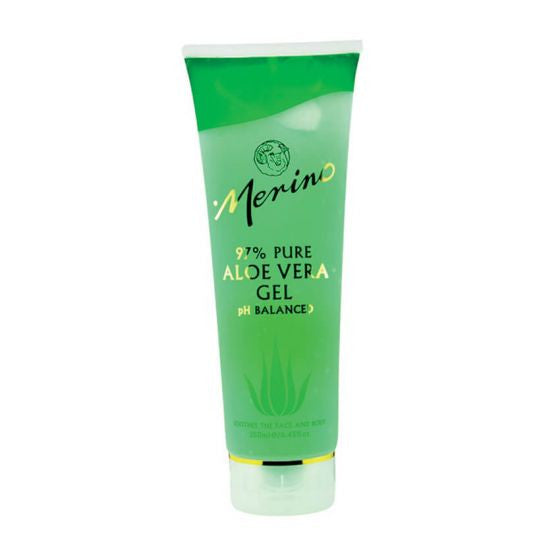 97% Aloe Vera Gel. Green bottle