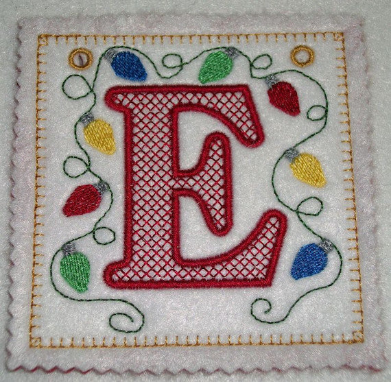 Merry Christmas Banner Project  [4x4 Hoop] # 10420