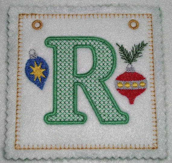 Merry Christmas Banner Project  [4x4 Hoop] # 10420