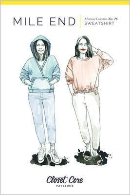 Mile End Sweatshirt Pattern -- Close Core Patterns