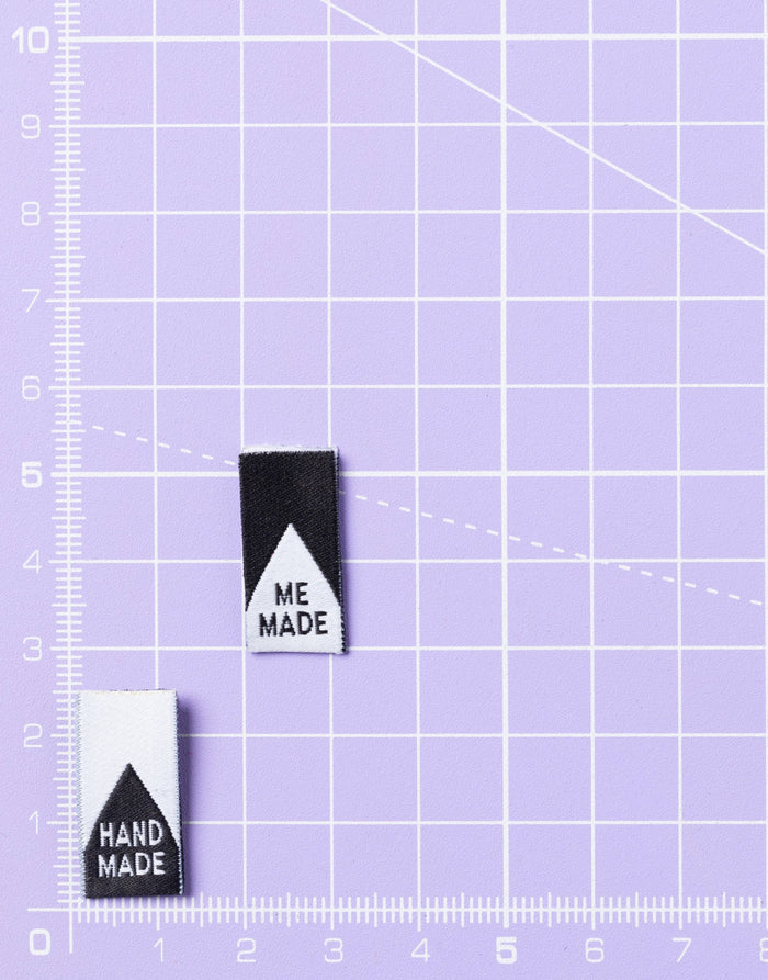Mini Hand Made Collection Woven Sewing Labels - Pack of 8