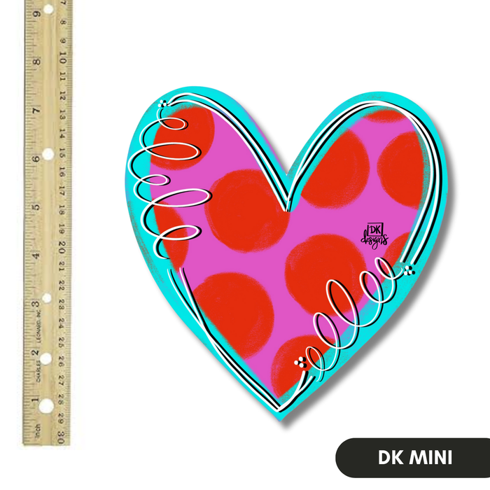 Heart Teal