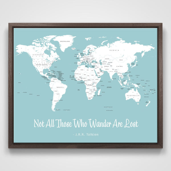 Mini World Map - Ocean Breeze Bundle