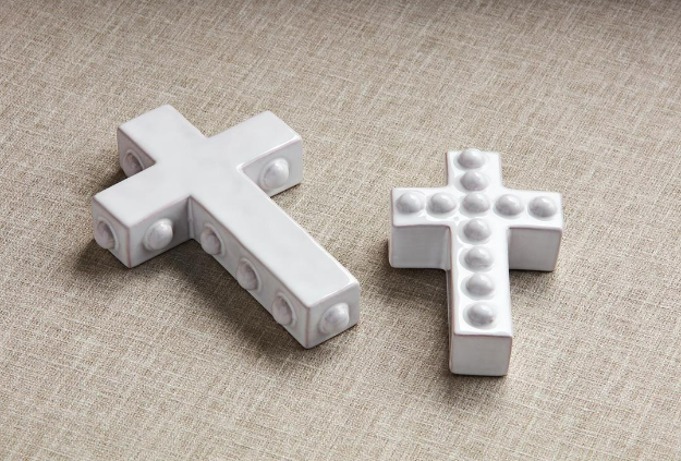 Mud Pie - Beaded Cross - Chunky - Findlay Rowe Designs
