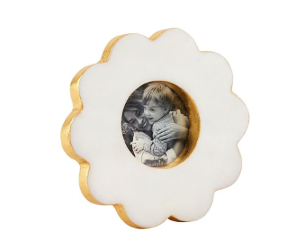 Mud Pie - Frame - Scallop Marble - Findlay Rowe Designs