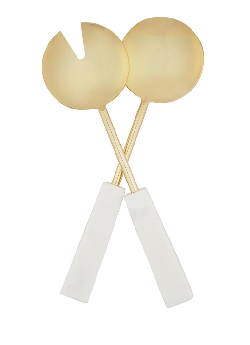 Mud Pie - Gold & Marble Server Set - Findlay Rowe Designs
