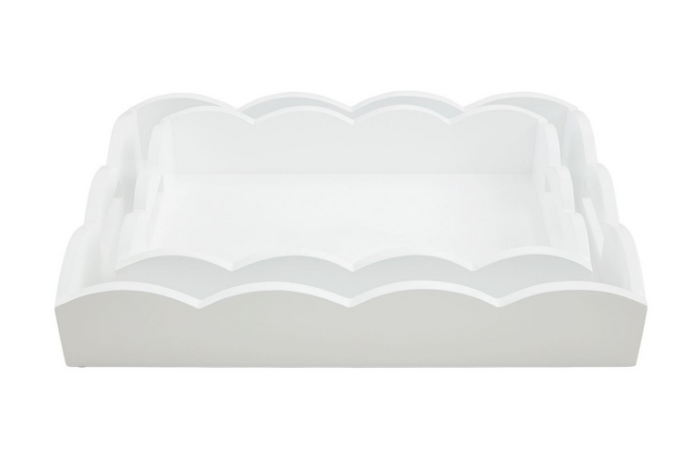 Mud Pie - Tray - Scallop Lacquer - Findlay Rowe Designs