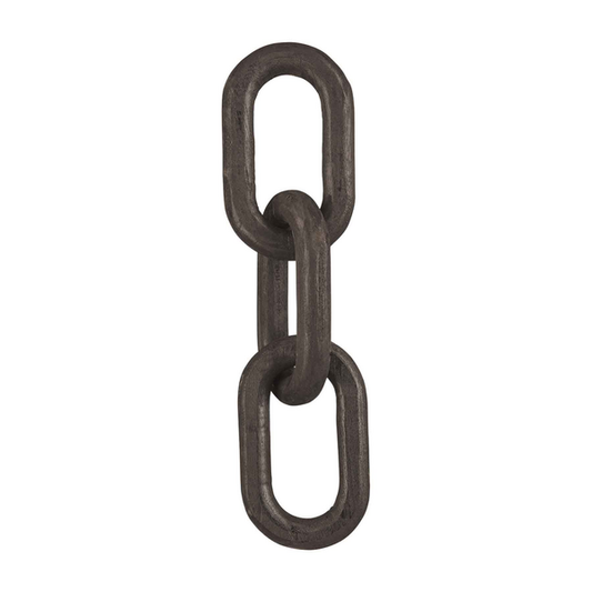 Mud Pie - Wood  Links Decor - Black - Findlay Rowe Designs